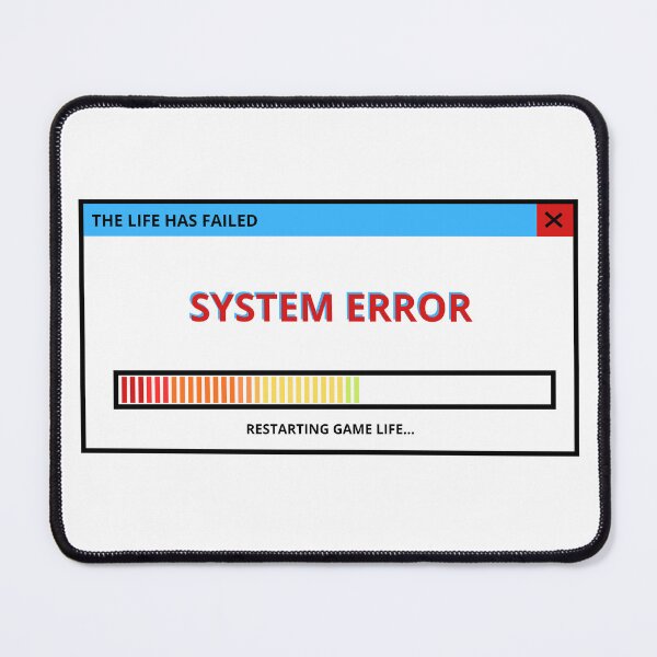 Item preview, System Error — Life Reloading Graphic Tee designed and sold by Inkae Studio.