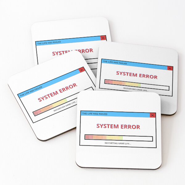 Item preview, System Error — Life Reloading Graphic Tee designed and sold by Inkae Studio.