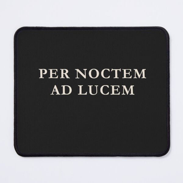 Item preview, Per Noctem ad Lucem Latin Dark Academia Night Study Text Design designed and sold by semenol.