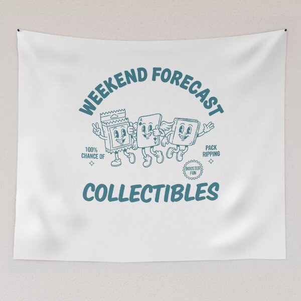 Item preview, Weekend Forecast Collectibles Pack Ripping Trading designed and sold by LuminOrb.