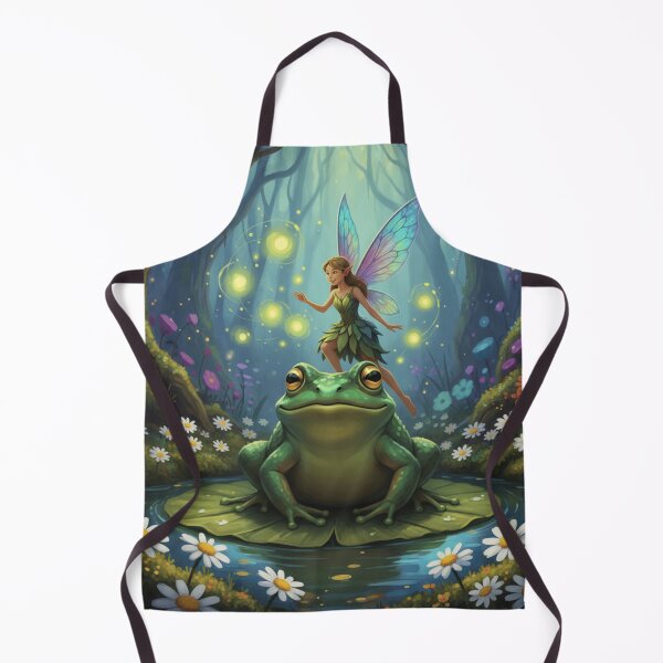Item preview, Fairy frog and fireflies designed and sold by Fairy's and Dragons .