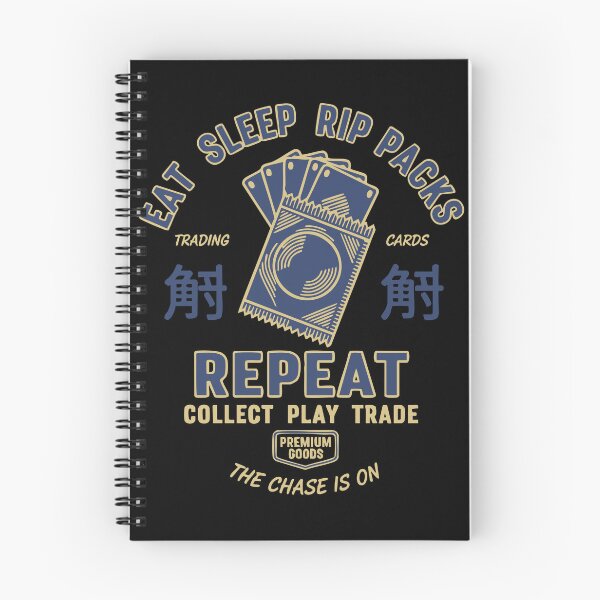 Item preview, Eat Sleep Rip Packs Trading Cards Repeat designed and sold by LuminOrb.