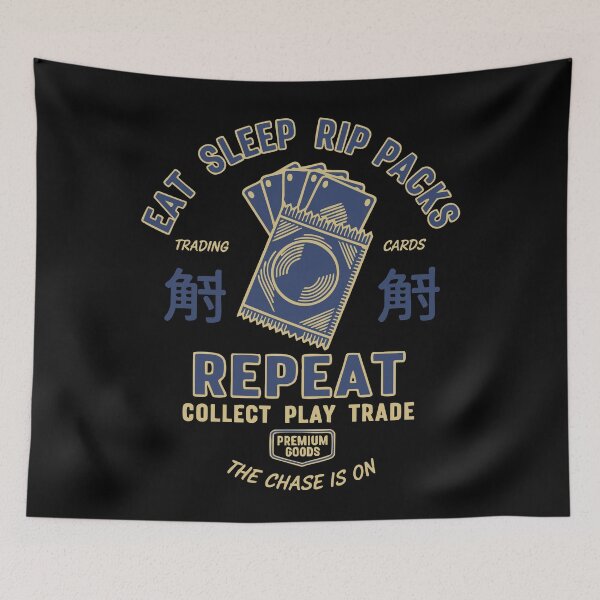 Item preview, Eat Sleep Rip Packs Trading Cards Repeat designed and sold by LuminOrb.