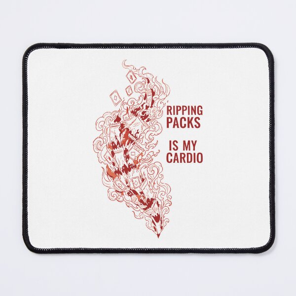 Item preview, Ripping Packs Is My Cardio Trading Card Collector designed and sold by LuminOrb.