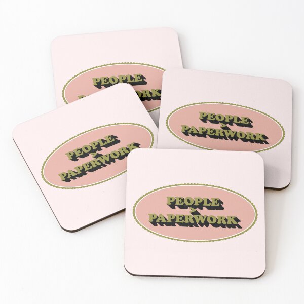 Item preview, People Over Paperwork designed and sold by TheLetterVeee.