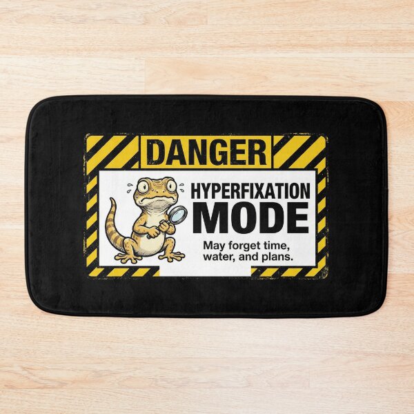 Item preview, Danger Hyperfixation Mode Gecko designed and sold by Visual Dept..