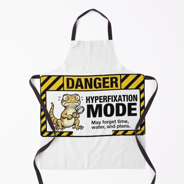 Item preview, Danger Hyperfixation Mode Gecko designed and sold by Visual Dept..