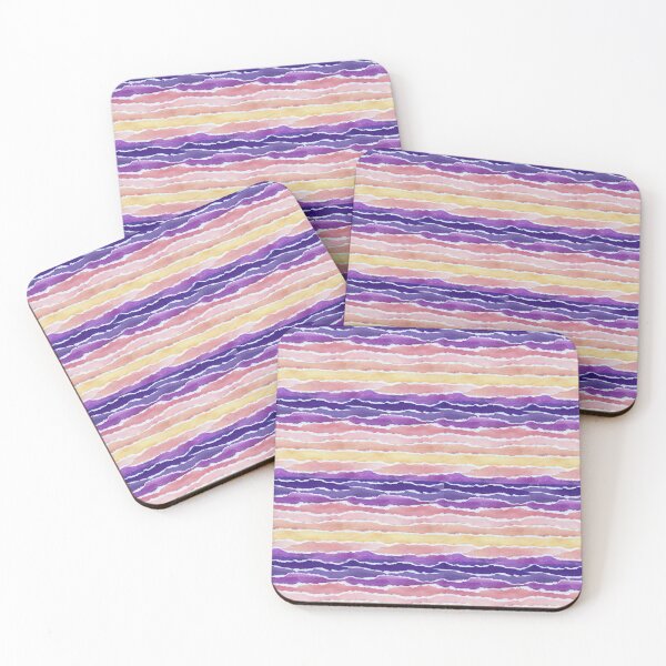 Item preview, watercolor sunrise collage palette designed and sold by jenofalltradesc.