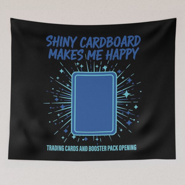 Item preview, Shiny Cardboard Makes Me Happy Trading Cards designed and sold by LuminOrb.