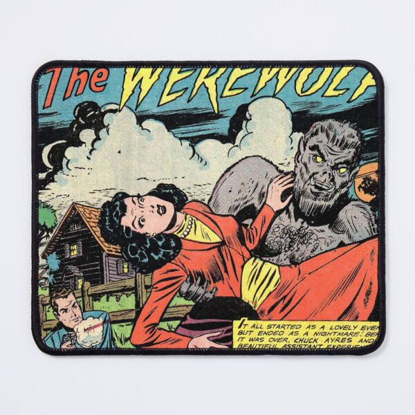 Item preview, The Werewolf - Vintage Comic Panel from Voodoo (1952) designed and sold by Weird Visions.