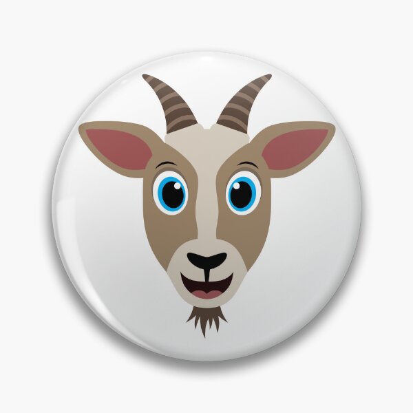 Item preview, Cute Barnyard Goat designed and sold by Captain Creative.