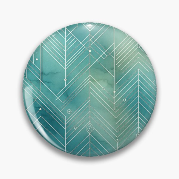Item preview, digital watercolor geometric line art designed and sold by jenofalltradesc.