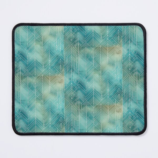 Item preview, digital watercolor geometric line art designed and sold by jenofalltradesc.