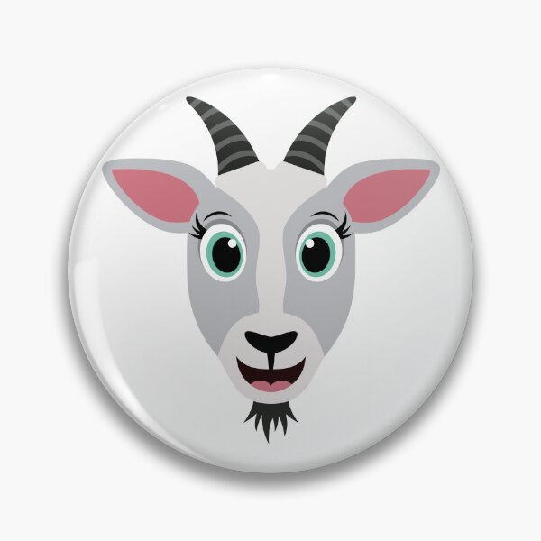 Item preview, Cute Barnyard Goat designed and sold by Captain Creative.
