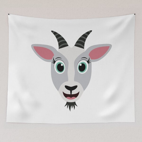 Item preview, Cute Barnyard Goat designed and sold by Captain Creative.