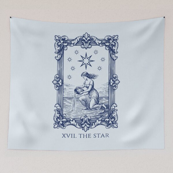 Item preview, The Star - Tarot Card designed and sold by AestheticsTime.