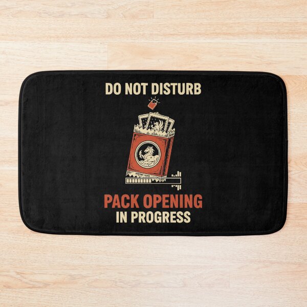 Item preview, Do Not Disturb Pack Opening In Progress Trading designed and sold by LuminOrb.