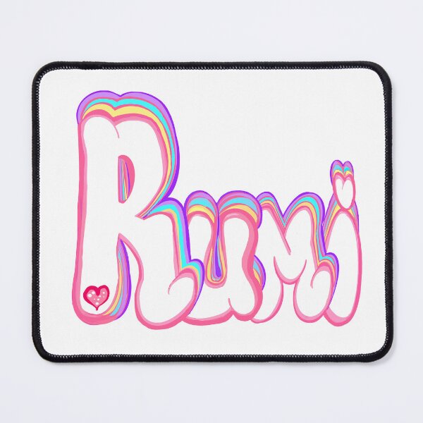 Item preview, Rumi popular girls first name in white and pastels. Top 100 Personalized personalised customised name Rumi n designed and sold by Artonmytee.