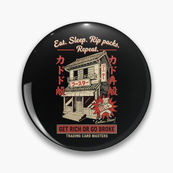 Item preview, Eat Sleep Rip Packs Repeat Get Rich Or Go Broke designed and sold by LuminOrb.