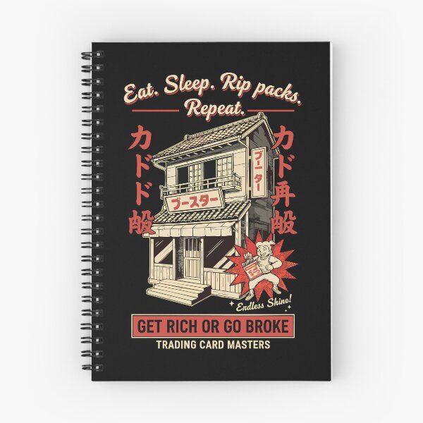 Item preview, Eat Sleep Rip Packs Repeat Get Rich Or Go Broke designed and sold by LuminOrb.