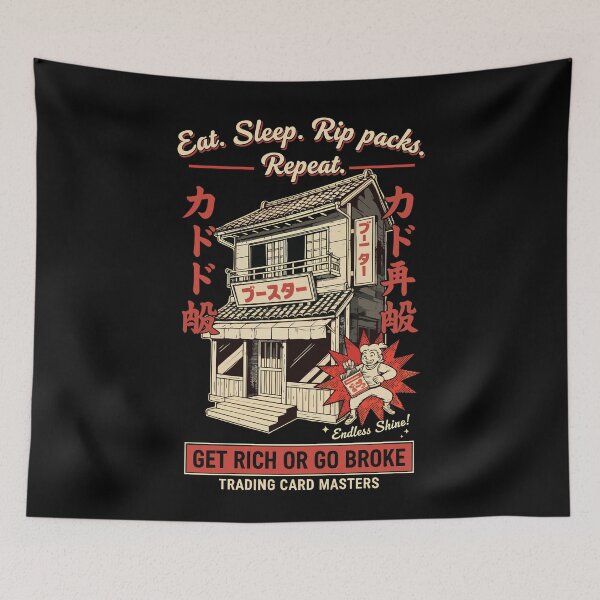Item preview, Eat Sleep Rip Packs Repeat Get Rich Or Go Broke designed and sold by LuminOrb.