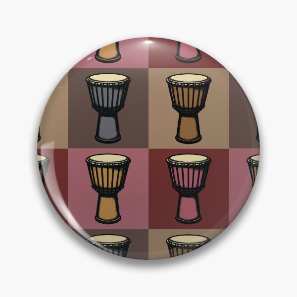 Item preview, African Djembe Drums Pop Art Quartet designed and sold by MammothArt.