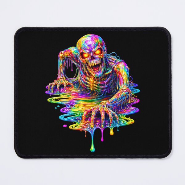 Item preview, Psychedelic Dead Rising Skeleton – Trippy Horror Halloween designed and sold by SHHCreations.
