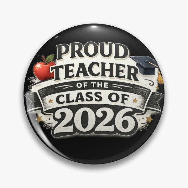 Item preview, Proud Teacher Class of 2026 Graduation Year Pride designed and sold by PunchDrop.
