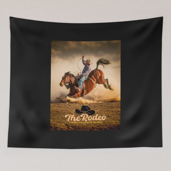 Item preview, THE COWBOY - Riding a Wild Mustang designed and sold by DBM Photo Art 1.