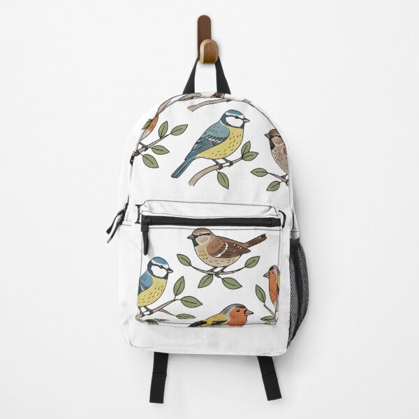 Item preview, Vintage Bird Nerd Digital Illustration of Garden Songbirds designed and sold by flidesign .