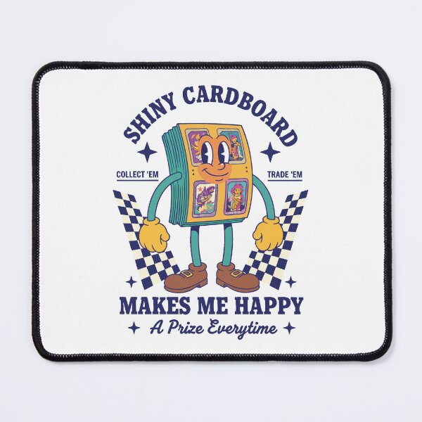 Item preview, Shiny Cardboard Makes Me Happy Trading Card designed and sold by LuminOrb.