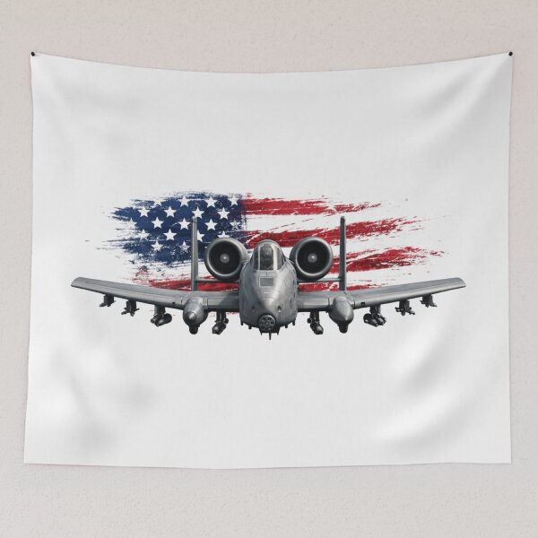 Item preview, Heavy Attack Military Jet warthog  Aviation Artwork designed and sold by Combat Skies.