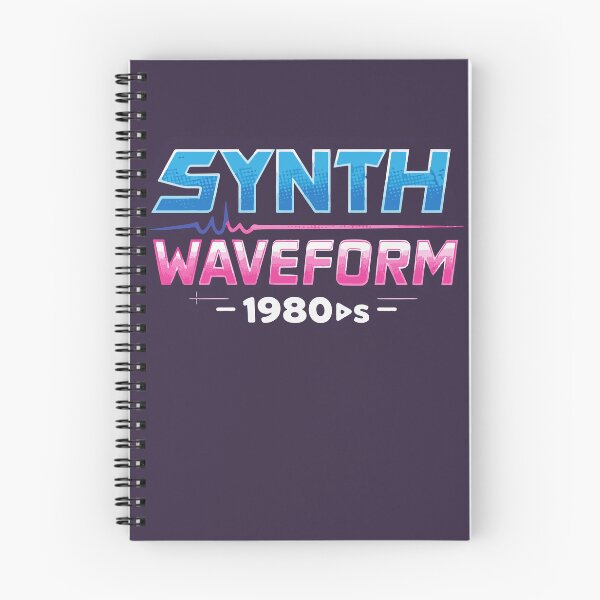 Item preview, SYNTH WAVEFORM 1980s | Decade Aesthetics (Music Edition II) designed and sold by shopbloombloom.