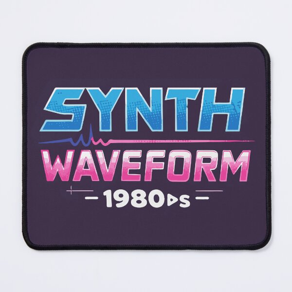Item preview, SYNTH WAVEFORM 1980s | Decade Aesthetics (Music Edition II) designed and sold by shopbloombloom.