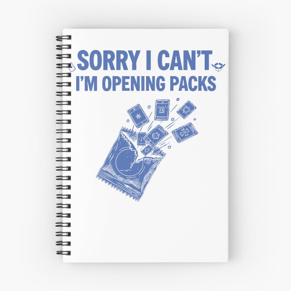 Item preview, Sorry I Cant Im Opening Packs Trading Card Booster designed and sold by LuminOrb.