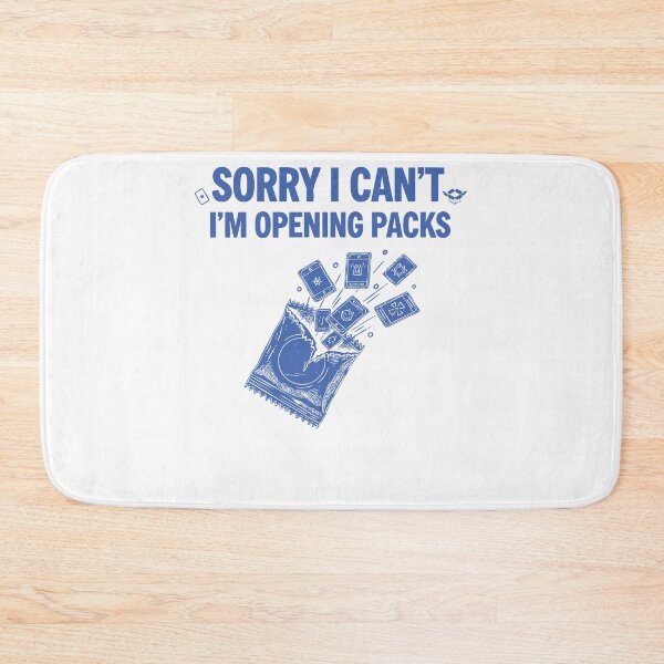 Item preview, Sorry I Cant Im Opening Packs Trading Card Booster designed and sold by LuminOrb.