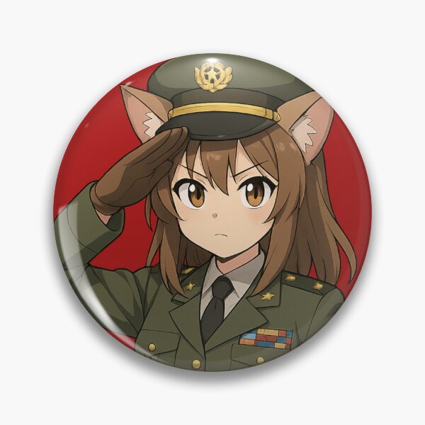 Item preview, Military Cat Girl designed and sold by Nightstream Official Store.