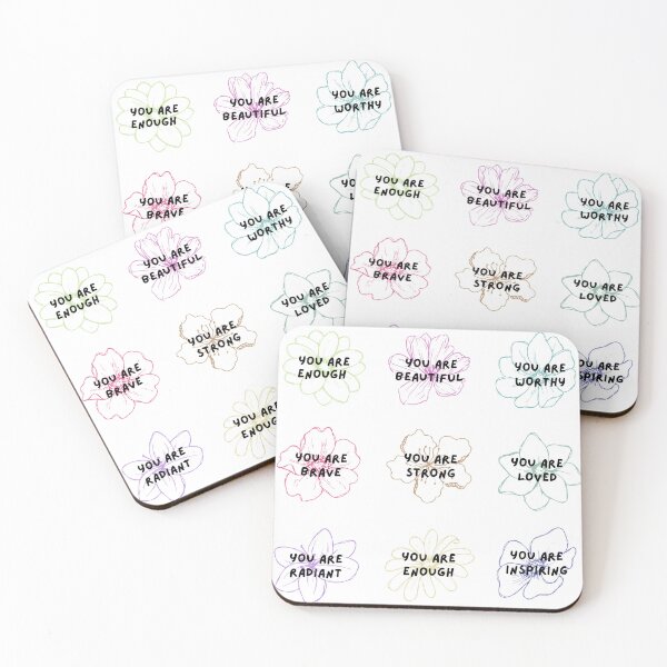 Item preview, "You Are" Positive Affirmations Pack designed and sold by whygracie.
