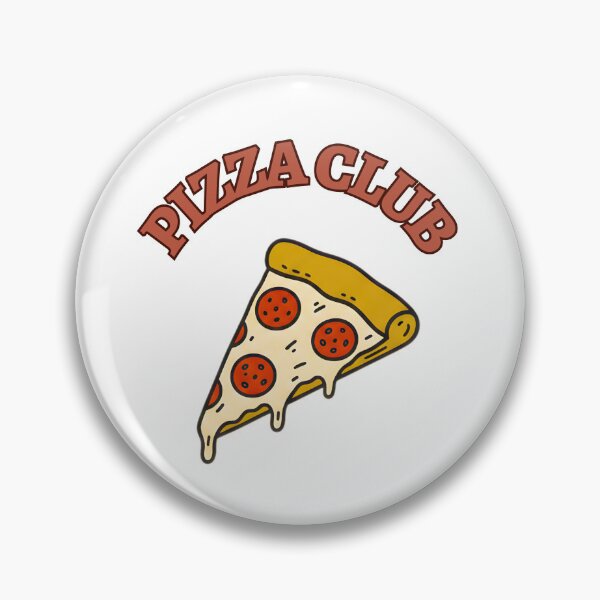 Item preview, Pizza Club Retro Hand Drawn Digital Illustration Graphic designed and sold by flidesign .