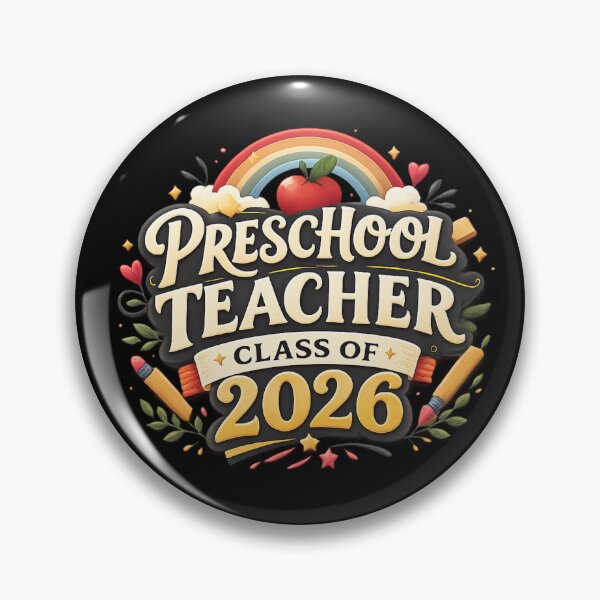 Item preview, Preschool Teacher Class of 2026 Graduation Celebration designed and sold by PunchDrop.