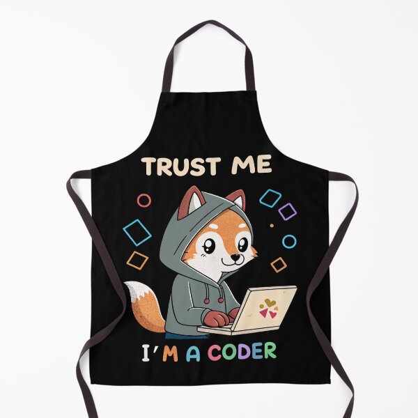 Item preview, Trust Me I’m a Coder – Cute Fox Programmer Design designed and sold by the science zoo.