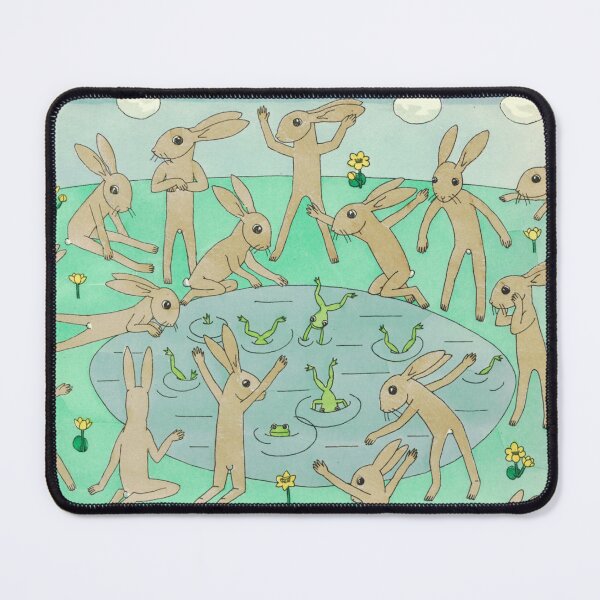 Item preview, Fable of the Hares and the Frogs from Aesop by Tom Seidmann-Freud (1924) designed and sold by Weird Visions.