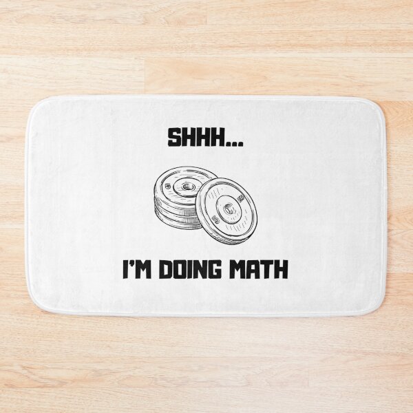 Artikelvorschau, Pst...ich rechne gerade. entworfen und verkauft von BlissThreads.
