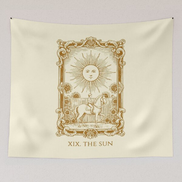 Item preview, The Sun - Tarot Card designed and sold by AestheticsTime.