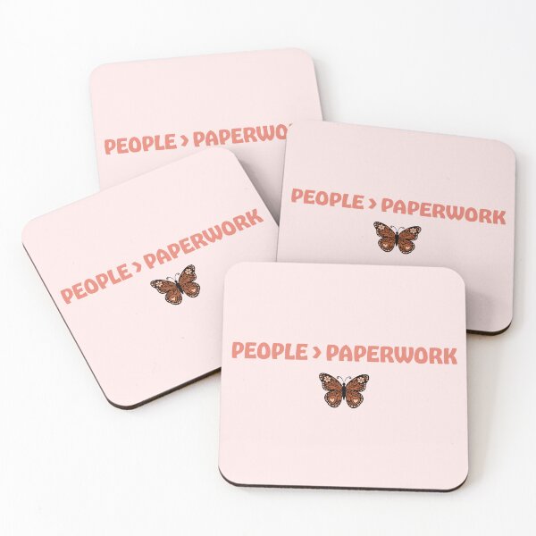 Item preview, People Over Paperwork designed and sold by Studio Vee.
