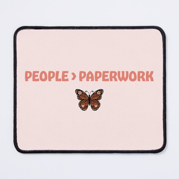 Item preview, People Over Paperwork designed and sold by Studio Vee.