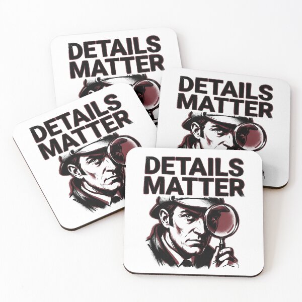 Item preview, Sherlock Holmes Details Matter Detective Magnifying Glass designed and sold by Fenay Designs.