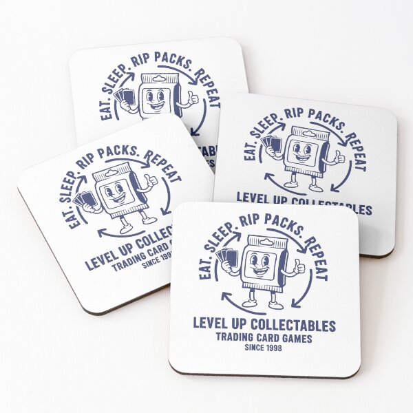 Item preview, Eat Sleep Rip Packs Repeat Trading Card Games designed and sold by LuminOrb.