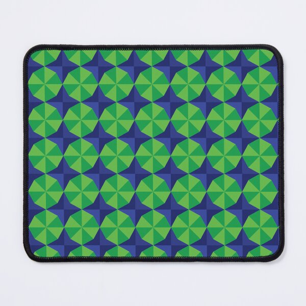 Item preview, Green Blue Geometric Circular Pattern designed and sold by Arturo Daniel Garcia Palomo.