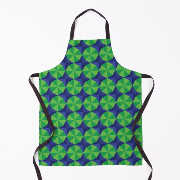 Item preview, Green Blue Geometric Circular Pattern designed and sold by Arturo Daniel Garcia Palomo.